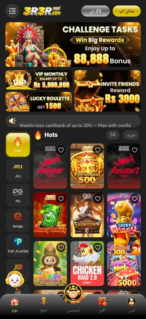 3R3R Game Interface