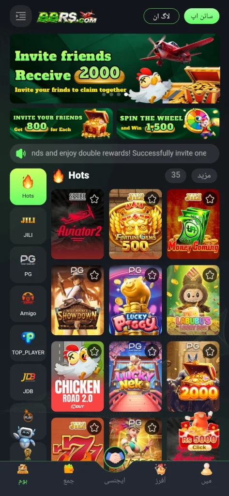 BBRS Game Interface